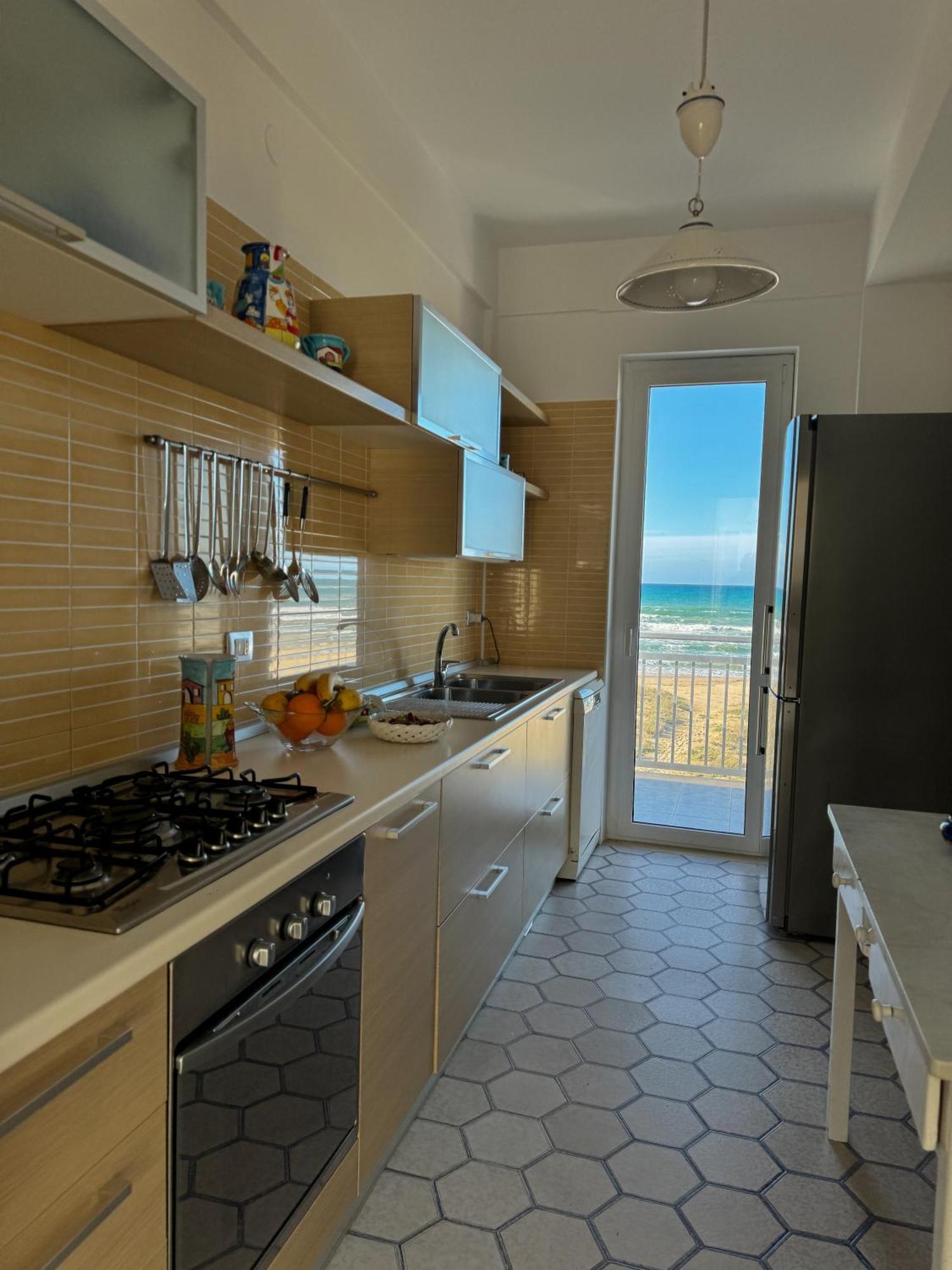 La Perla Sulla Spiaggia Alcamo Marina Ngoại thất bức ảnh